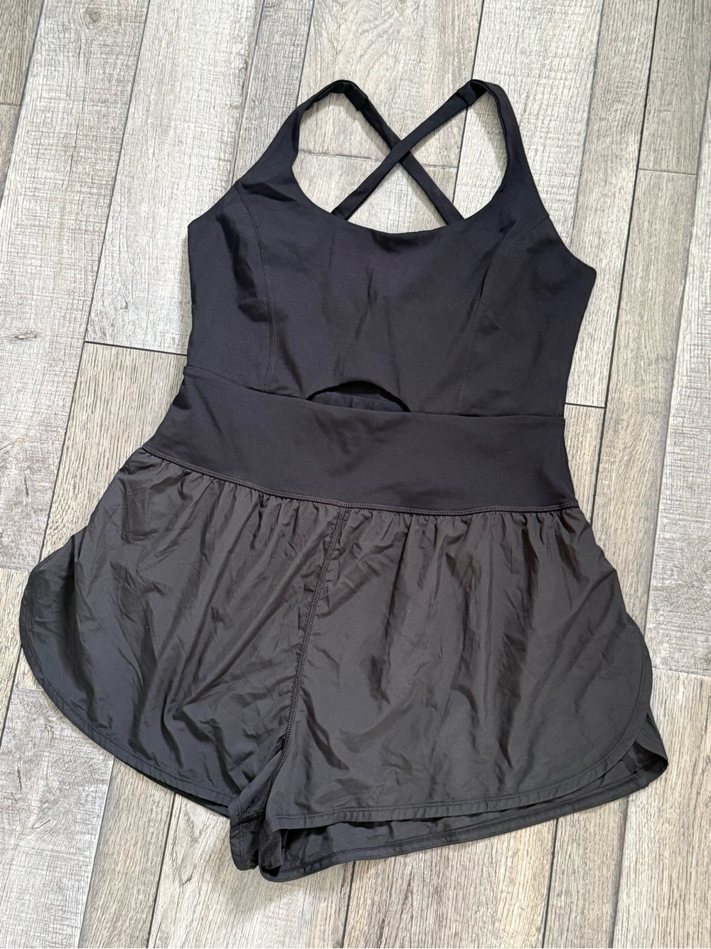 Free People Movement Righteous Bike Short Runsie